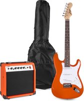 MAX Pack Guitare Électrique GigKit avec Amplificateur 40 Watts - Rouge