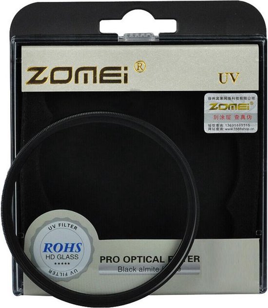 Zomei 72mm UV filter slim