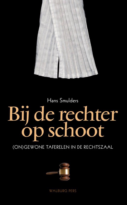 Bij de rechter op schoot - cover