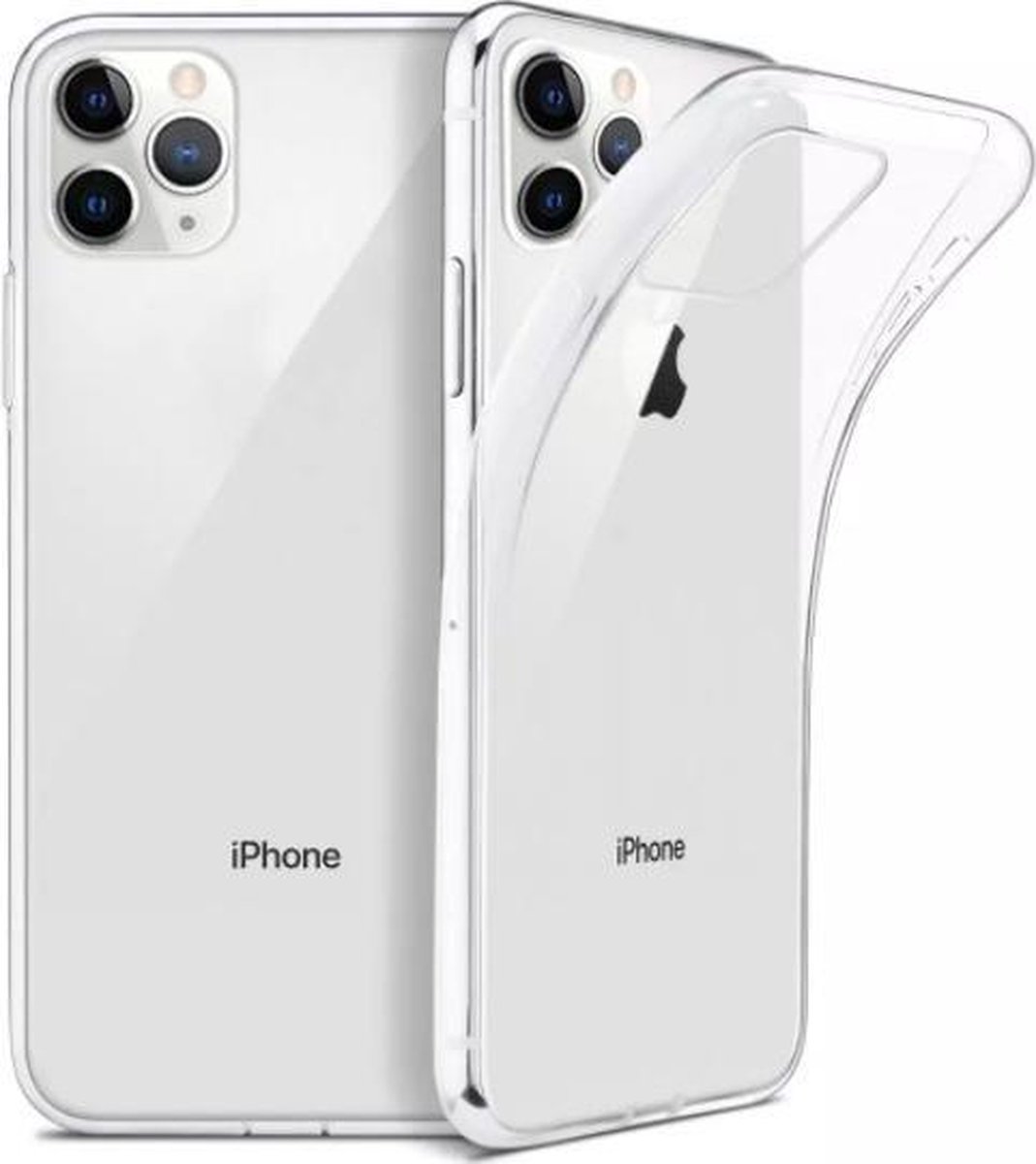 Apple iPhone 11 Back Cover Telefoonhoesje | Transparant | TPU hoesje