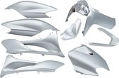 Plaatset Yamaha Jog R/ MBK mach 9 delig zilver metallic