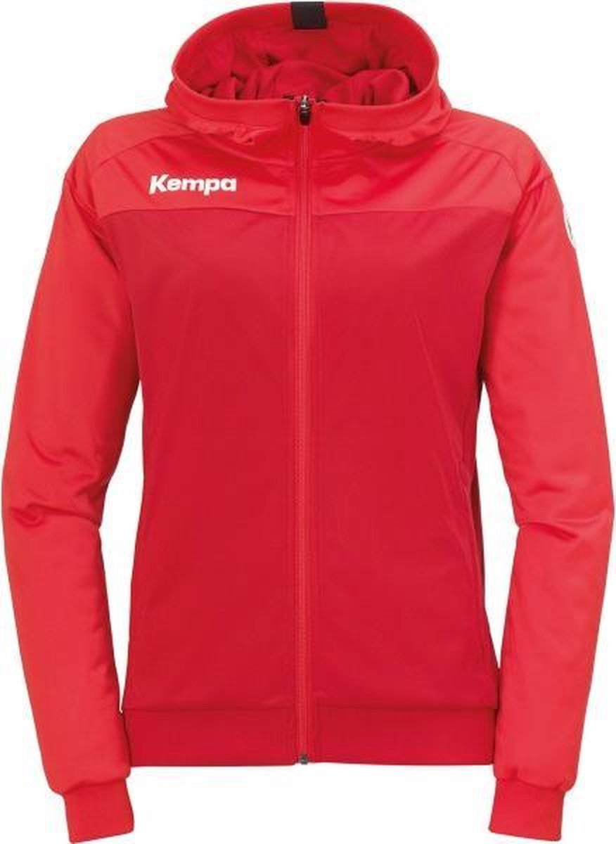 Kempa Prime Multi Jacket Dames - sportvest - rood