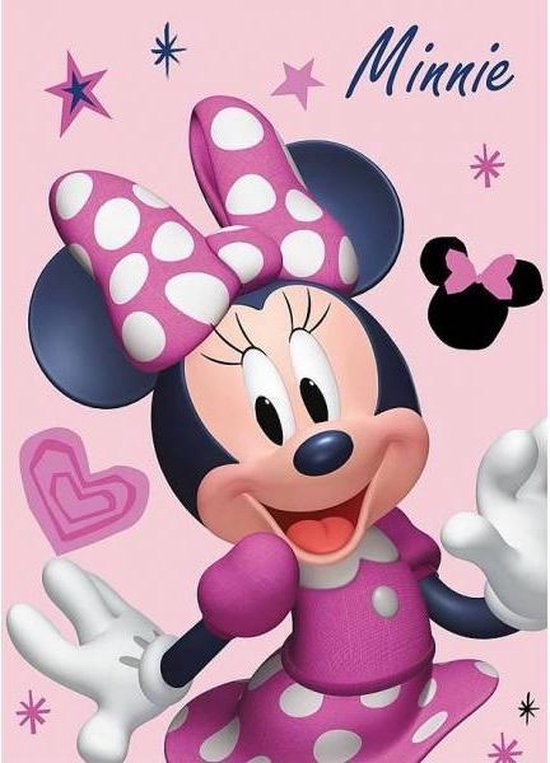 Minnie Mouse fleece plaid | bol.com