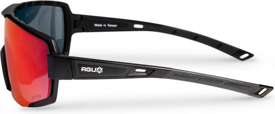 AGU Bold Fietsbril Essential - Zwart - Neusvleugels instelbaar