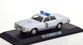 Plymouth Fury 1975 "Smokey & Bandit" Zilver 1-43 Greenlight Collectibles