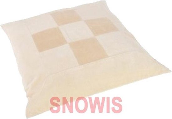 Jollein - Leefkussen 50x50cm - Sand velours van Jollein — afbeelding 2