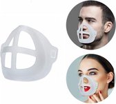 CB Mask - Mondmaskerhouder - 1+1 GRATIS!-  10 stuks - Binnenste steunbeugel - Hulpstuk mondkapje - Geen Mondkapje - Hulpstuk - Hergebruikbaar - Wasbaar - Meer ruimte met ademen - a