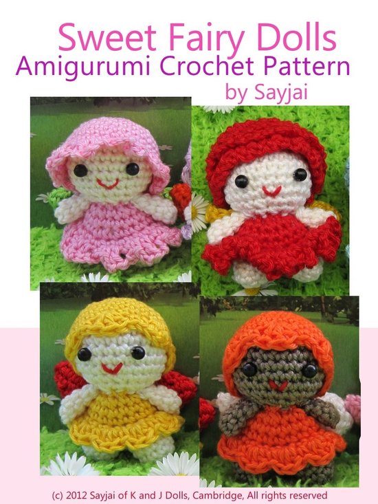 Sweet Fairy Dolls Amigurumi Crochet Pattern - cover