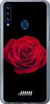 Samsung Galaxy A20s Hoesje Transparant TPU Case - Radiant Rose #ffffff
