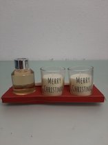 kerstkaarsen set