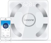 Slimme Bluetooth Weegschaal Met Smartphone App - Smart Body Scale Personen Weegschaal - Digitale Weegschaal - Lichaamsanalyse Weegschaal Met 11 Meetfuncties - BMI Spiermassa Vetpercentage Met