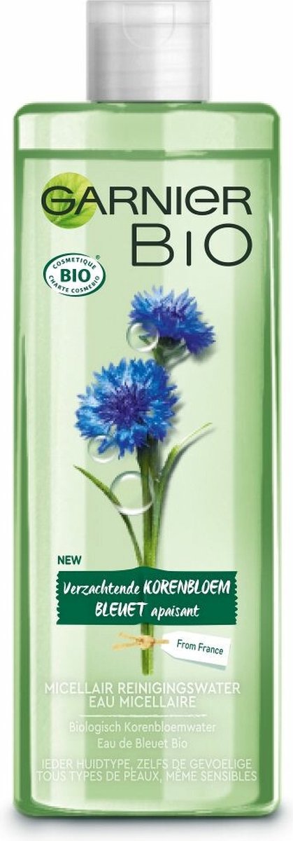 Garnier Bio Micellair Reinigingswater met Verzachtende Korenbloem - 6 x 400 ml - Voordeelverpakking