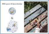 BIBS speen 6 18 mnd (maat 2) - & Speendoekje Wallabiezzz - Cloud