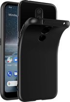 Silicone hoesje Geschikt voor: Nokia 4.2 -  zwart