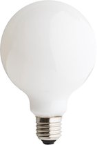 LED filament G95 4W E27 opal Warm White dimbaar