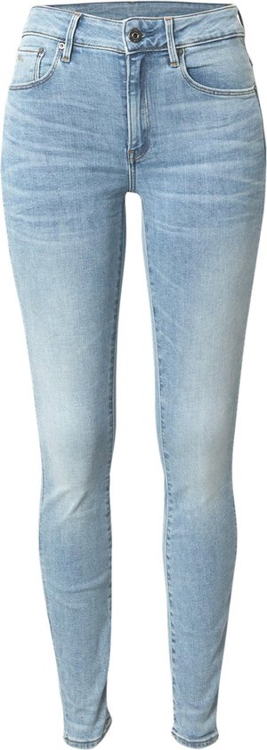 G-Star RAW Jeans High Skinny Wmn Lt Indigo Aged Dames Maat - W28 X L30