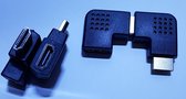 HDMI Haaks platte verleng adapter 90gr
