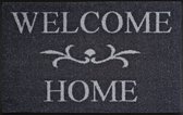 Kleen-Tex Paillasson Wash + Dry Welcome Home - 50 x 75cm - Anthracite