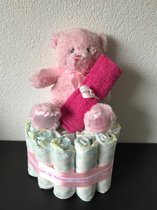 1-Laags Luiertaart I am a good girl Roze