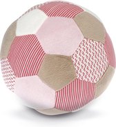 Saro Zachte Bal Met Muziek 14,5 Cm Katoen/polyester Roze