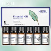 Geurolie | Etherische olie | 6 x 10 ml | Essential oil