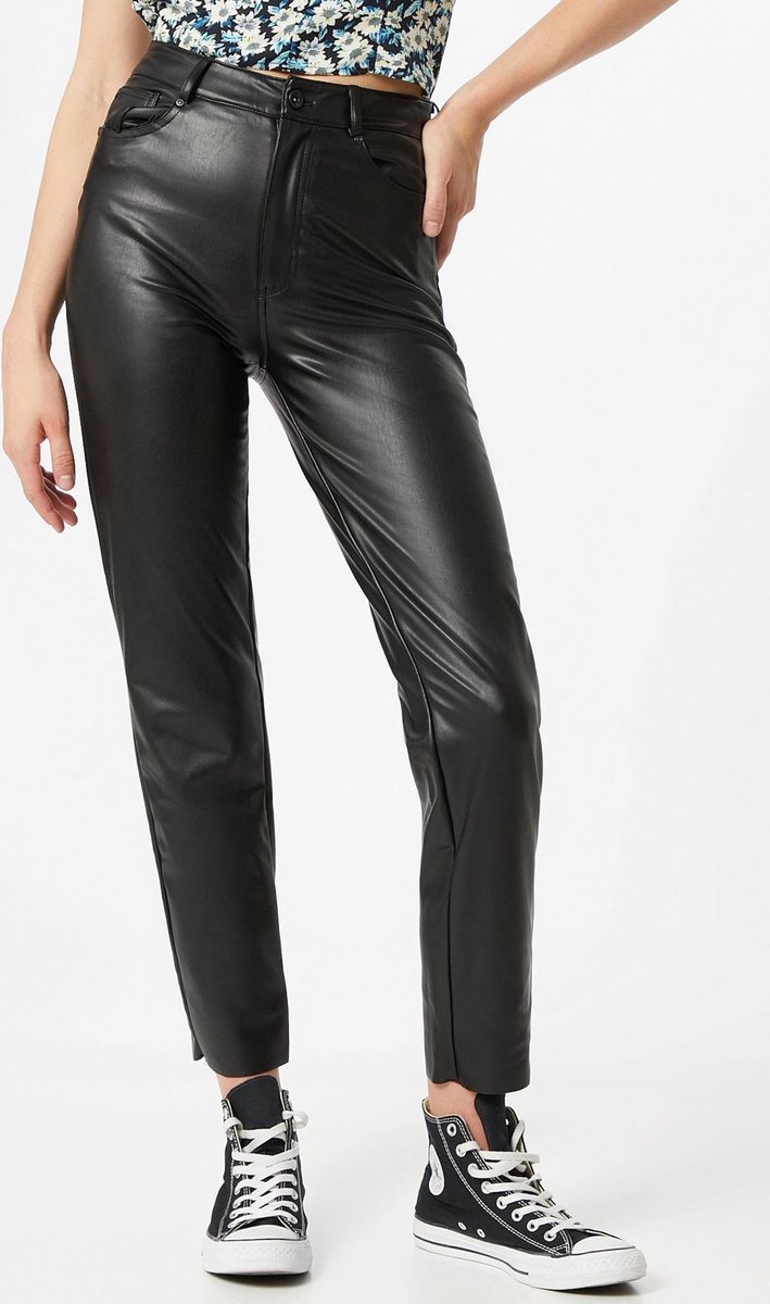 ONLY ONLEMILY HW ST ANK FAUX LEATHER PNT NOOS Dames Broek - Maat XS/32 |  bol.com
