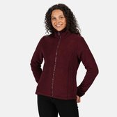 Brandall Zware Fleece met Rits - Outdoortrui - Vrouwen - Donkerpaars Wijnrood