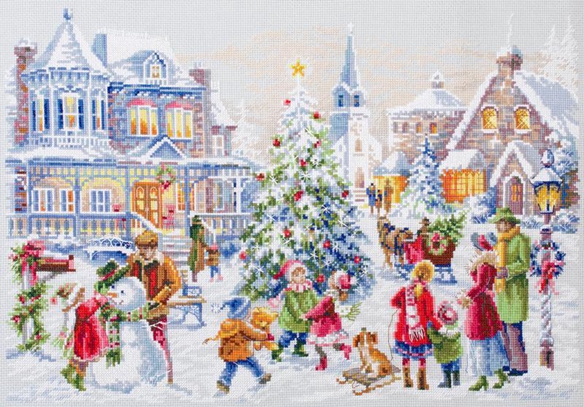 Chudo Igla Christmas Eve borduren (pakket)
