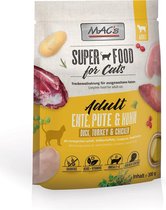 MAC’s Superfood Kattenvoer Droogvoer - Eend, kalkoen en kip - 300g - Kattenbrokken
