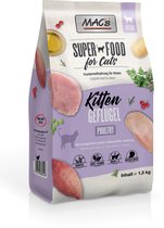 MAC's Superfood Kittenvoer - Kattenbrokken - Gevogelte - 1,5kg