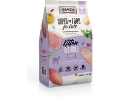 MAC's Kitten Kattenvoer - Gevogelte - 1,5 kg