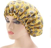 Slaapmuts – Hair Bonnet – Haar bonnet van Satijn – Satin bonnet – Satijnen slaapmuts – Nachtmuts voor krullen – Slaapmuts voor krullen – Haarverzorging - Haarbeschermer