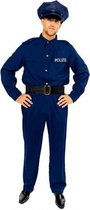 Amscan Politie-uniformen Heren Polyester Blauw Maat L