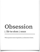 Obsession poster 40x50cm