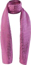 Pailletten sjaal - Licht paars/ lila - Disco - Glitter