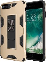 iPhone 6 Plus, 6s Plus, 7 Plus & 8 Plus Hoesje Goud - Magnetic Kickstand Armor Case