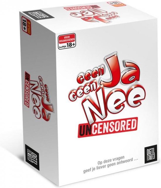 Thumbnail van een extra afbeelding van het spel Geen Ja Geen Nee Uncensored - Partyspel
