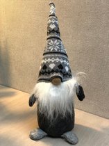 Kabouter/Gnome met grijze muts I Kerst