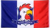 Boland - Polyester vlag 'Allez France' - Voetbal