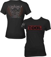 Tool Dames Tshirt -S- Shaded Box Zwart