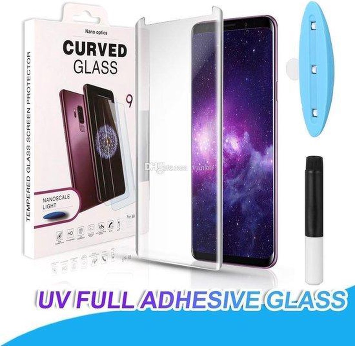 Samsung galaxy s20 plus Screenprotector Tempered glass - Tempered Glass