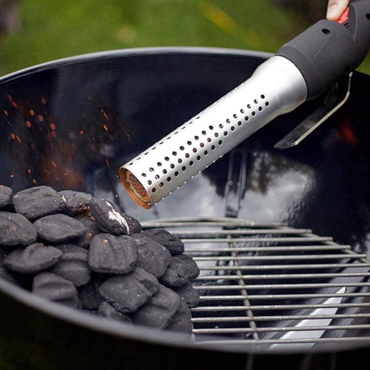Elektrische BBQ - Looftlighter Alternatief - Grill aansteker - houtskool en  briketten... | bol.com