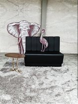 Black Elephant - Arthur - Eetkamerbank - Keukenbank - Zwart - Kunstleer