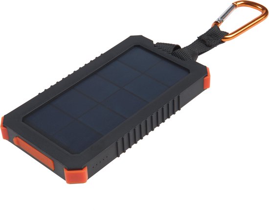 Xtorm / Solar Powerbank met zaklamp 5.000 mAh - Outdoor oplader op  zonne-energie – USB... | bol.com