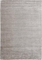 Plain Dust Grey Vloerkleed - 140x200  - Rechthoek - Laagpolig Tapijt - Modern - Grijs