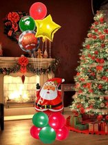 Ballonnen set - Kerst - Kerstman - Kerst decoratie -15 delig