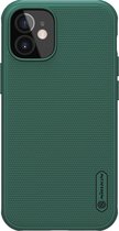 Nillkin - iPhone 12 Mini  hoesje - Super Frosted Shield Pro - Back Cover - Groen