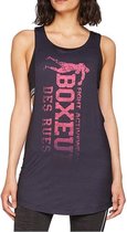 Boxeur Des Rues Woman Oversize Tank Top With Vertical Logo