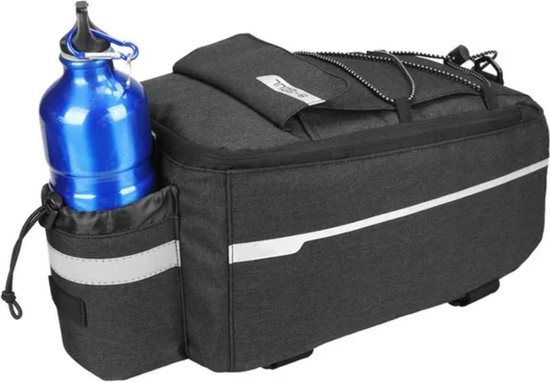 B-Soul Bagagedragertas - 2in1- Koeltas - 7L - Zwart - Incl. schouderband van B-Soul — afbeelding 2