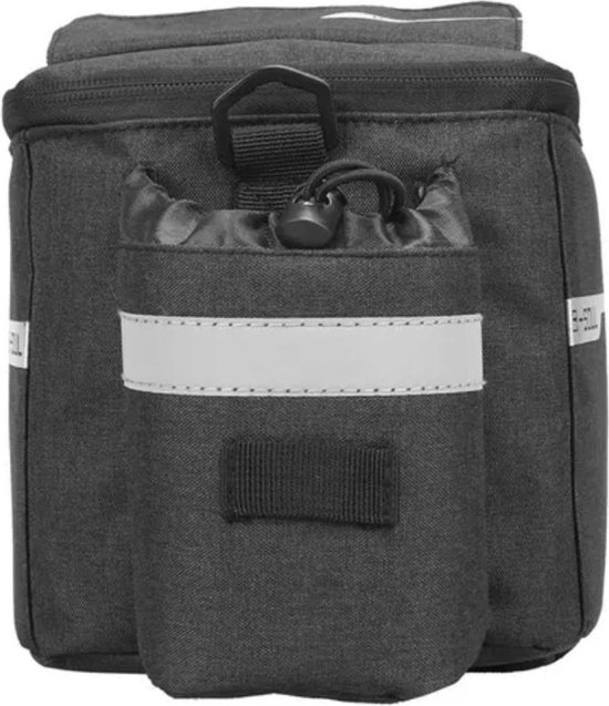 B-Soul Bagagedragertas - 2in1- Koeltas - 7L - Zwart - Incl. schouderband van B-Soul — afbeelding 3